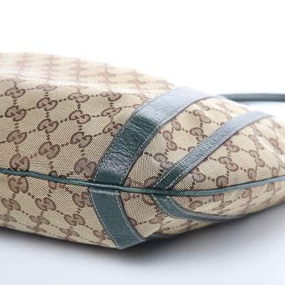 Gucci Monogram Medium Abbey Convertible Tote Green 11 of 12