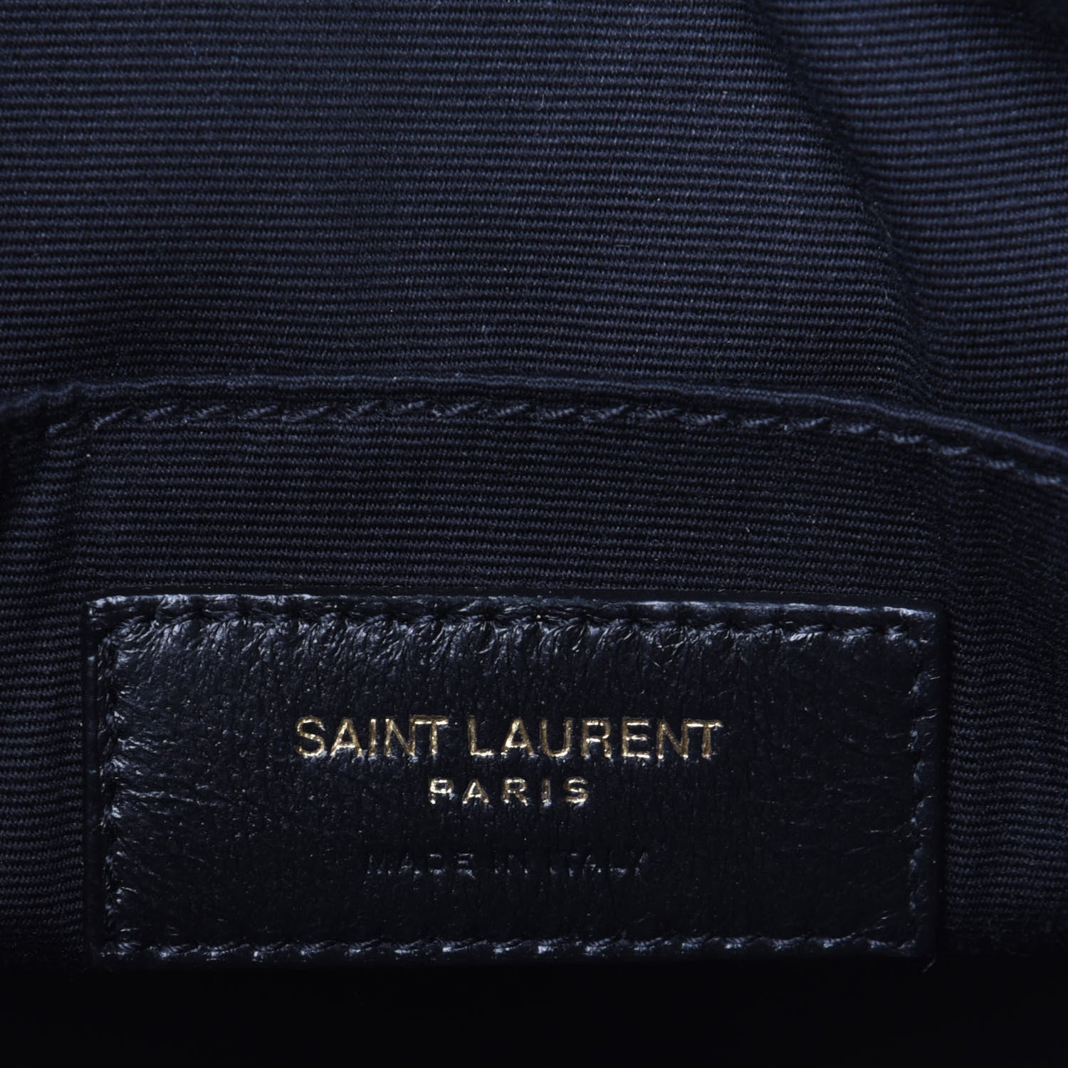Saint Laurent Calfskin Matelasse Monogram Lou Camera Bag Dark Latte 4 of 4