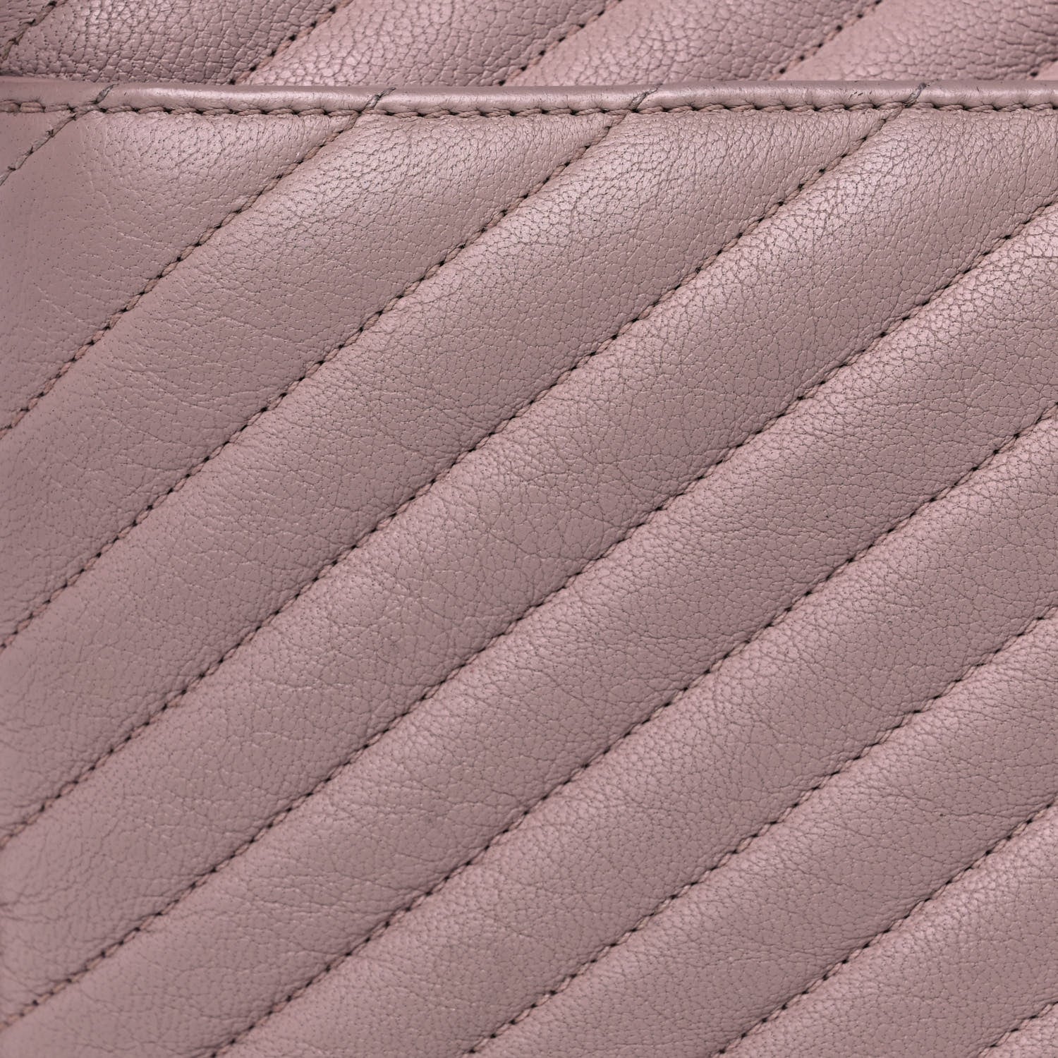 Saint Laurent Sheepskin Matelasse Chevron Monogram Medium College Bag Rose Poudre 18 of 19
