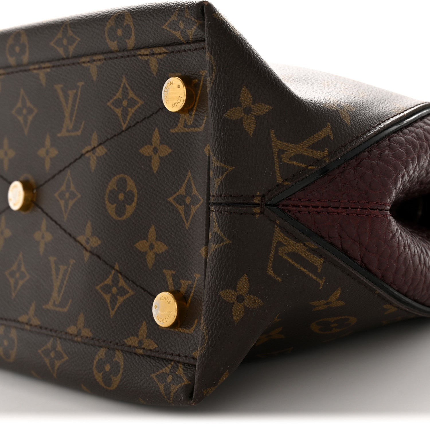 Louis Vuitton Ostrich Lizard Majestueux Tote MM Bordeaux 10 of 13