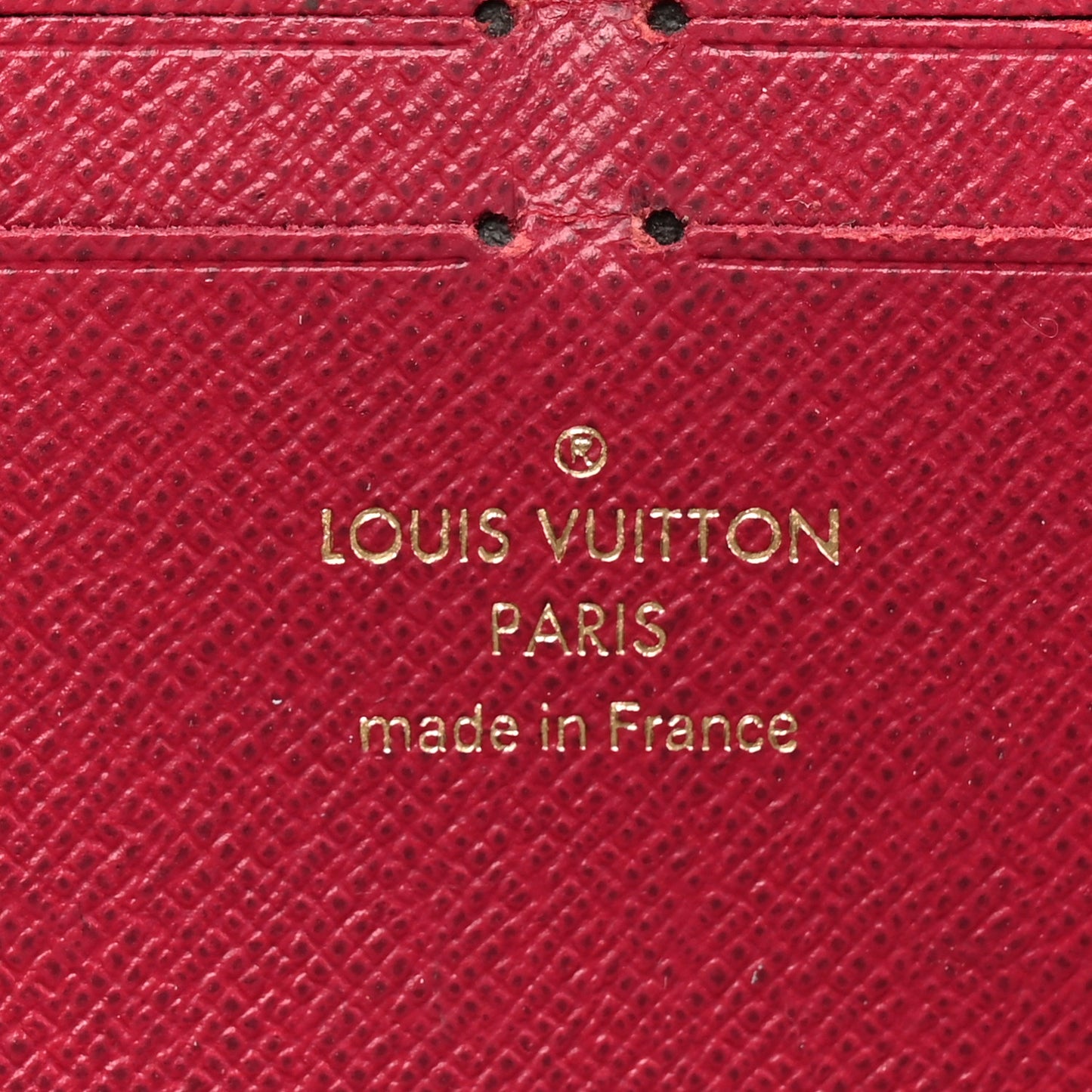 Monogram Clemence Wallet Fuchsia