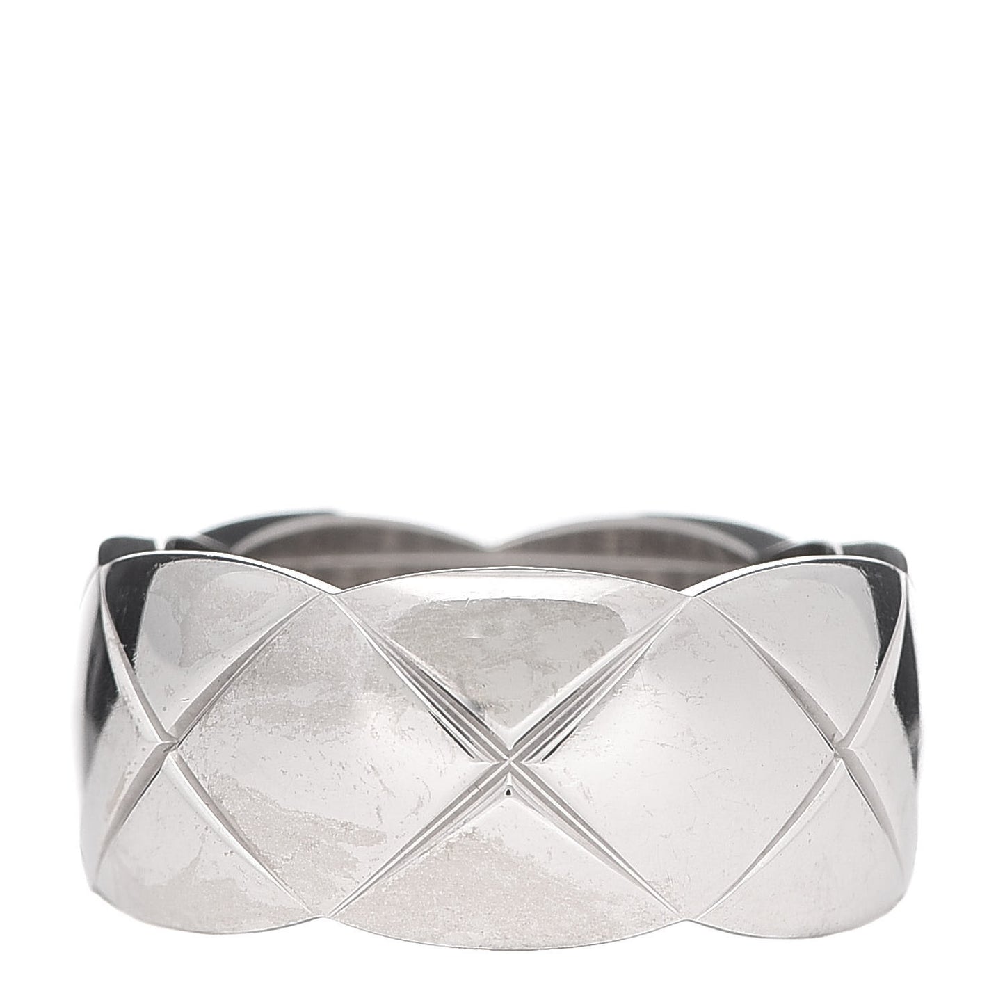18K White Gold Large Coco Crush Ring 63 10.25