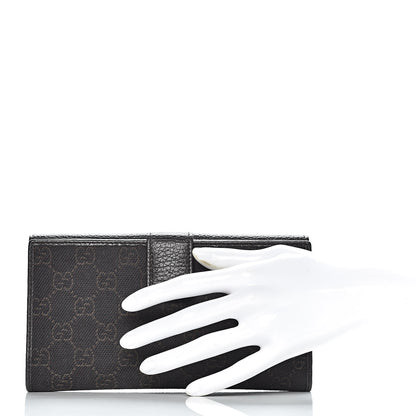 Gucci Monogram Calfskin Continental Wallet Brown 2 of 13