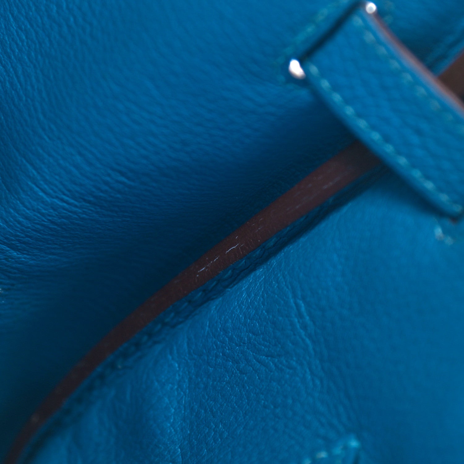 Hermes Togo Birkin 35 Bleu Azteque 19 of 29