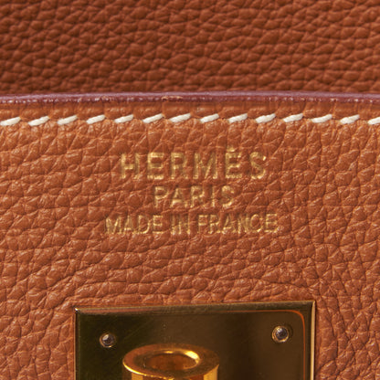 Hermes Togo Birkin 40 Gold 23 of 30