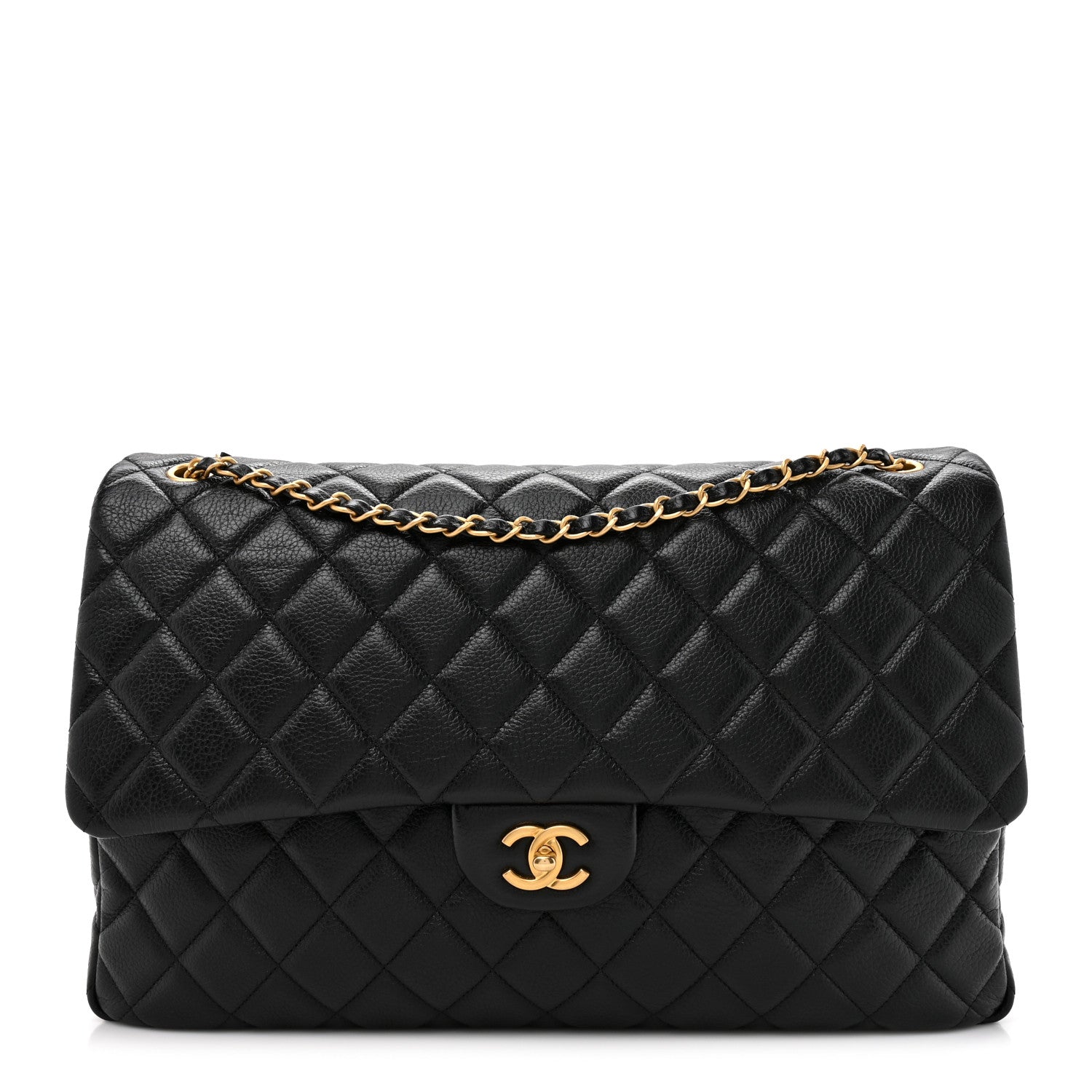 Chanel Caviar Quilted XXL Travel Flap Bag Black 1 of 11