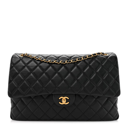 Chanel Caviar Quilted XXL Travel Flap Bag Black 1 of 11