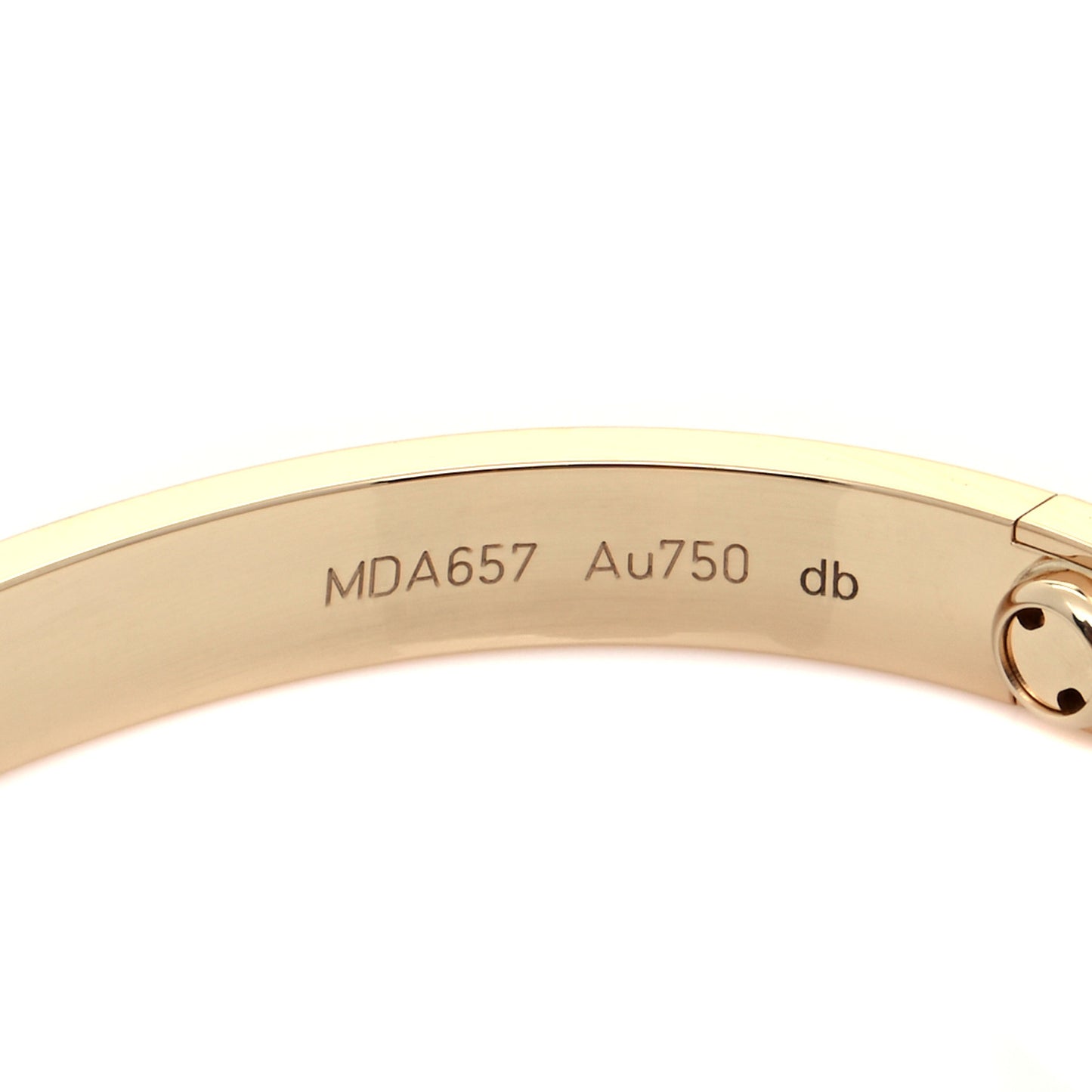 18K Yellow Gold LOVE Bracelet 16