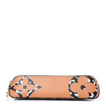 Louis Vuitton Monogram Giant Jungle Elizabeth Pencil Pouch Caramel 1 of 10