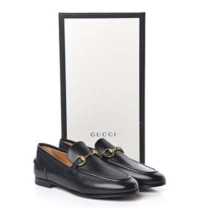 Gucci Calfskin Womens Jordaan Loafers 34 Black 13 of 13