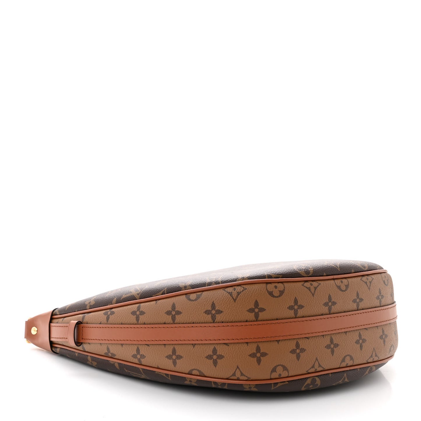 Reverse Monogram Loop Hobo