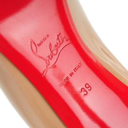 Christian Louboutin Patent Simple 70 Pumps 39 Nude 6 of 7