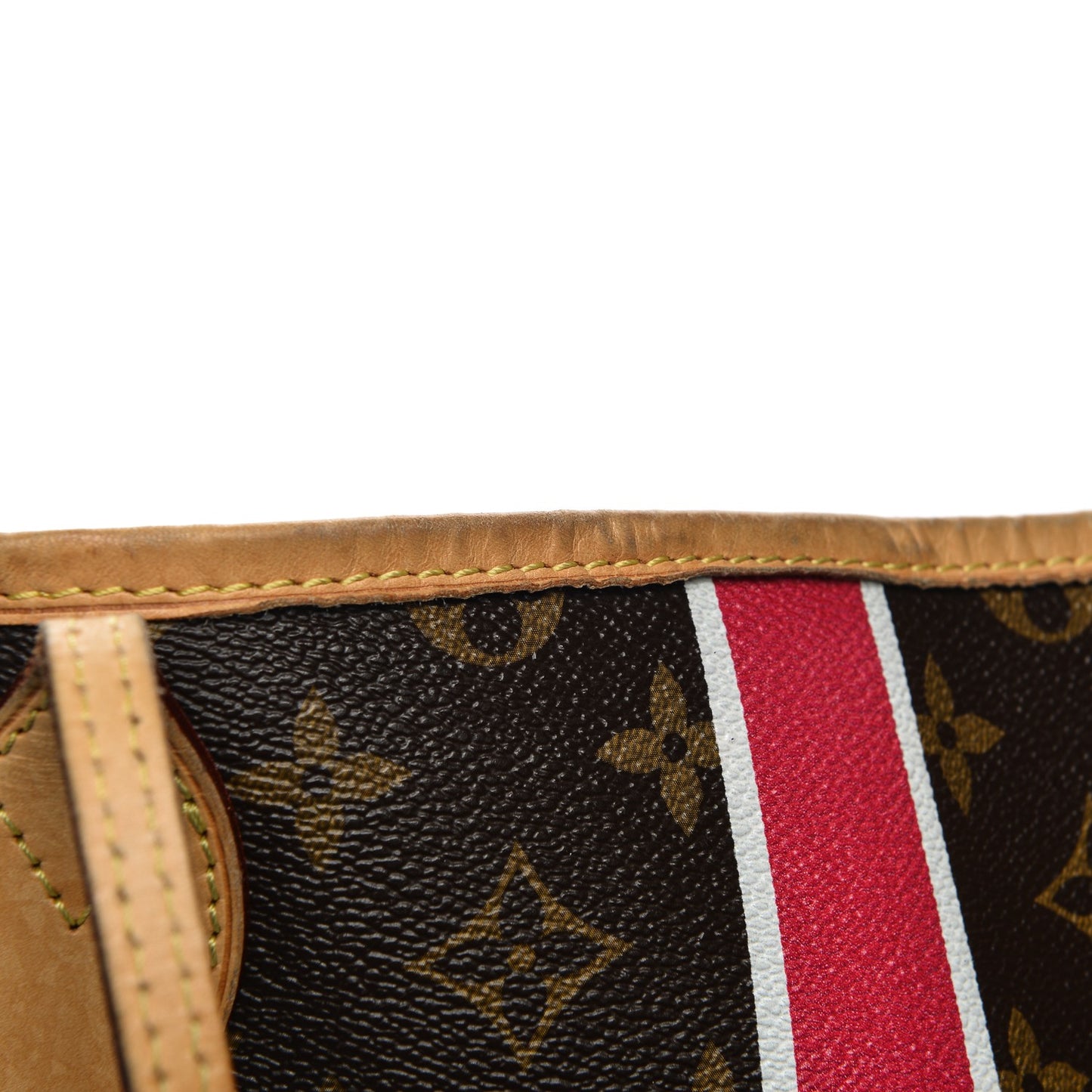 Monogram My LV Heritage Neverfull GM Fuchsia White