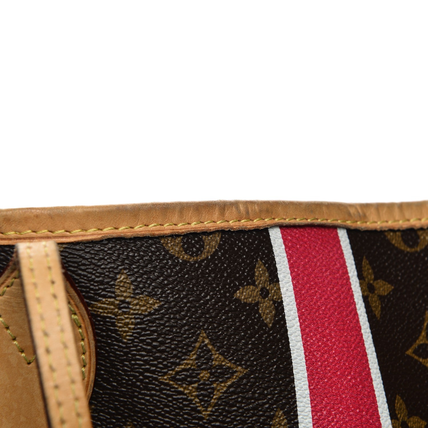 Louis Vuitton Monogram My LV Heritage Neverfull GM Fuchsia White 9 of 9