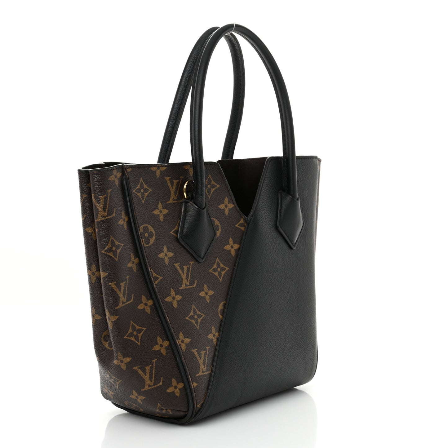 Calfskin Monogram Kimono Tote PM Black
