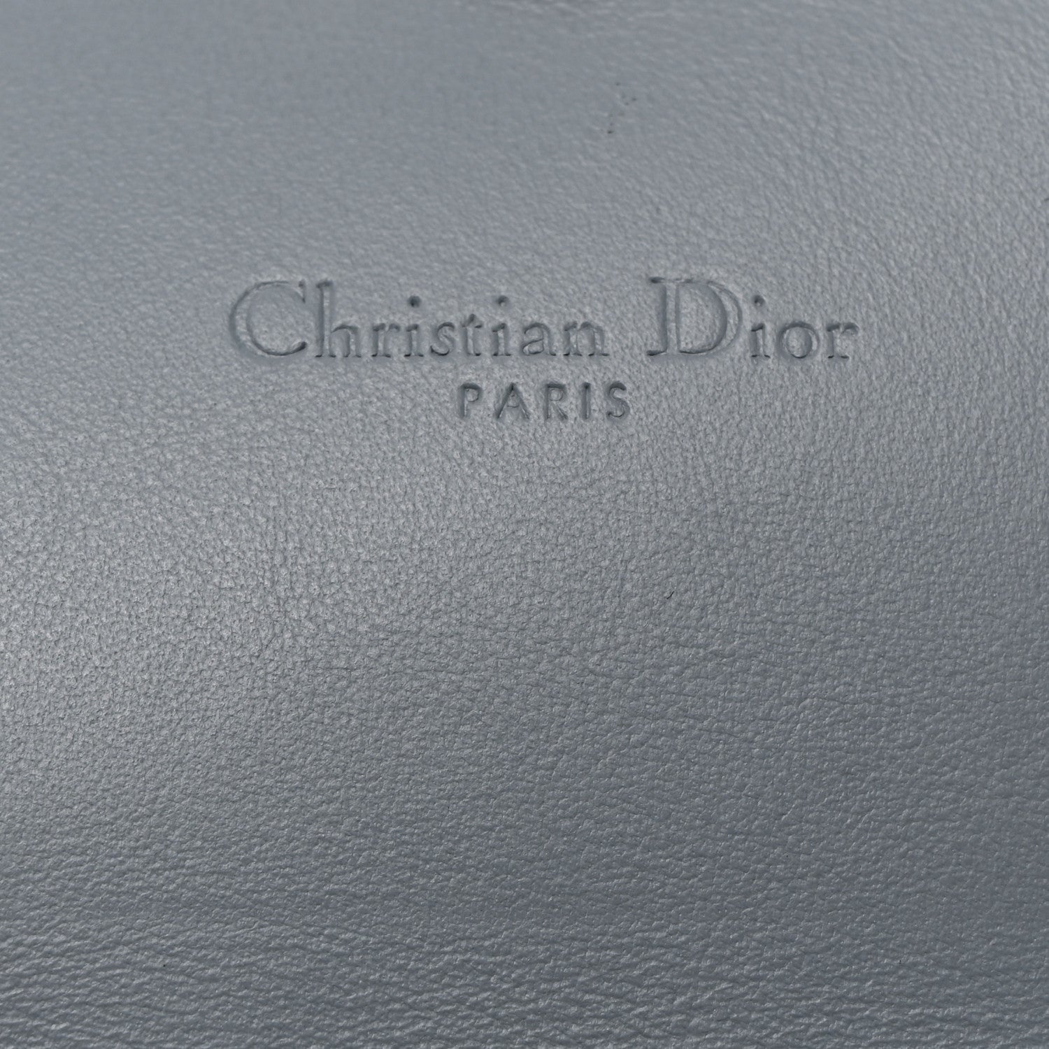 Christian Dior Patent Cannage Nano Lady Dior Chain Card Holder Cloud Blue 6 of 14