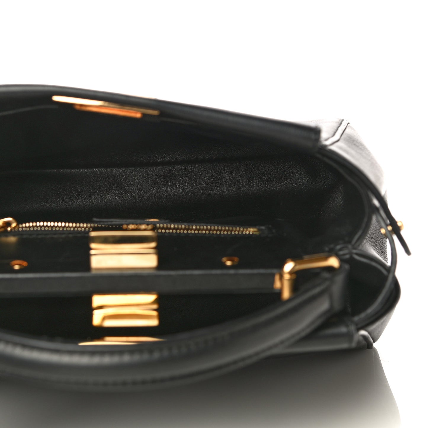 Nappa Mini Peekaboo Iconic Satchel Black