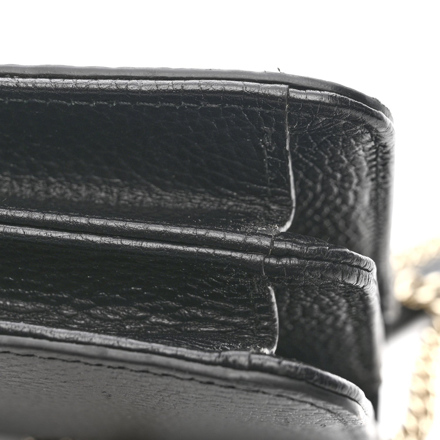 Gucci Dollar Calfskin Small Interlocking G Shoulder Bag Black 13 of 14