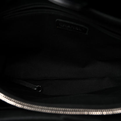Chanel Soft Caviar CC Medium Top Handle Tote Black 5 of 10