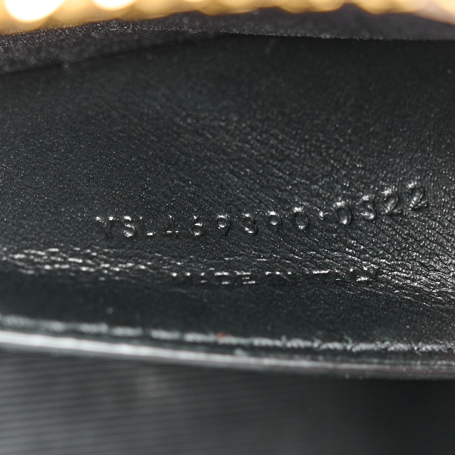 Saint Laurent Grain De Poudre Small Monogram Kate Satchel Dark Beige 8 of 12