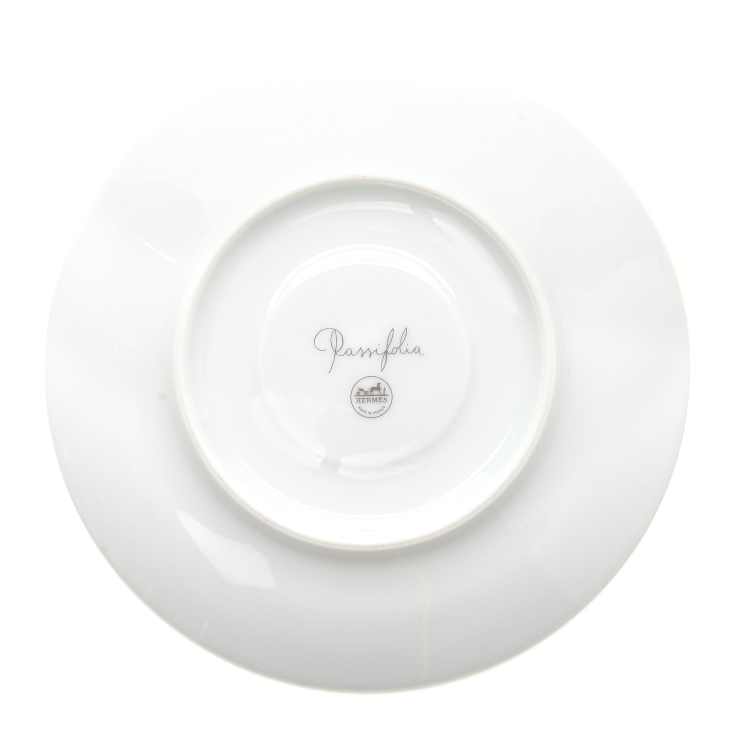 Porcelain Passifolia Tea Cup And Saucer Set Of 2