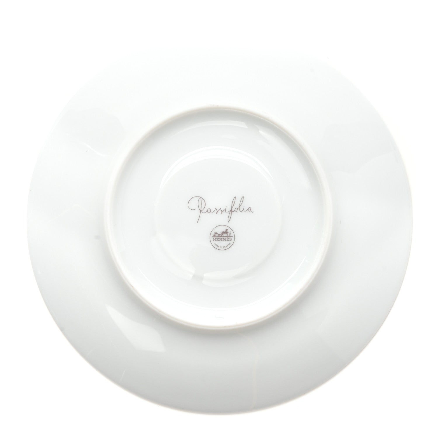 Hermes Porcelain Passifolia Tea Cup And Saucer Set Of 2 5 of 10