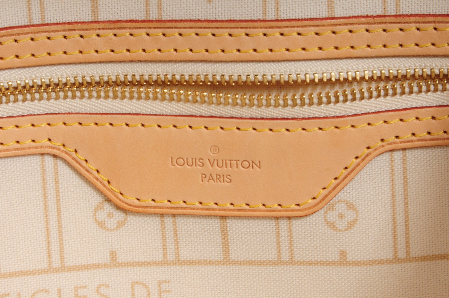 Louis Vuitton Damier Azur Neverfull MM 2 of 8