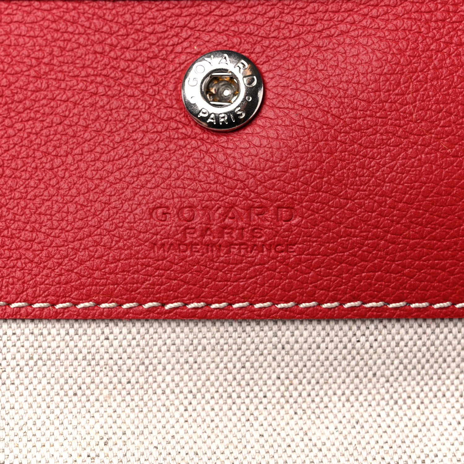 Goyard Goyardine Saint Louis PM Red 7 of 10