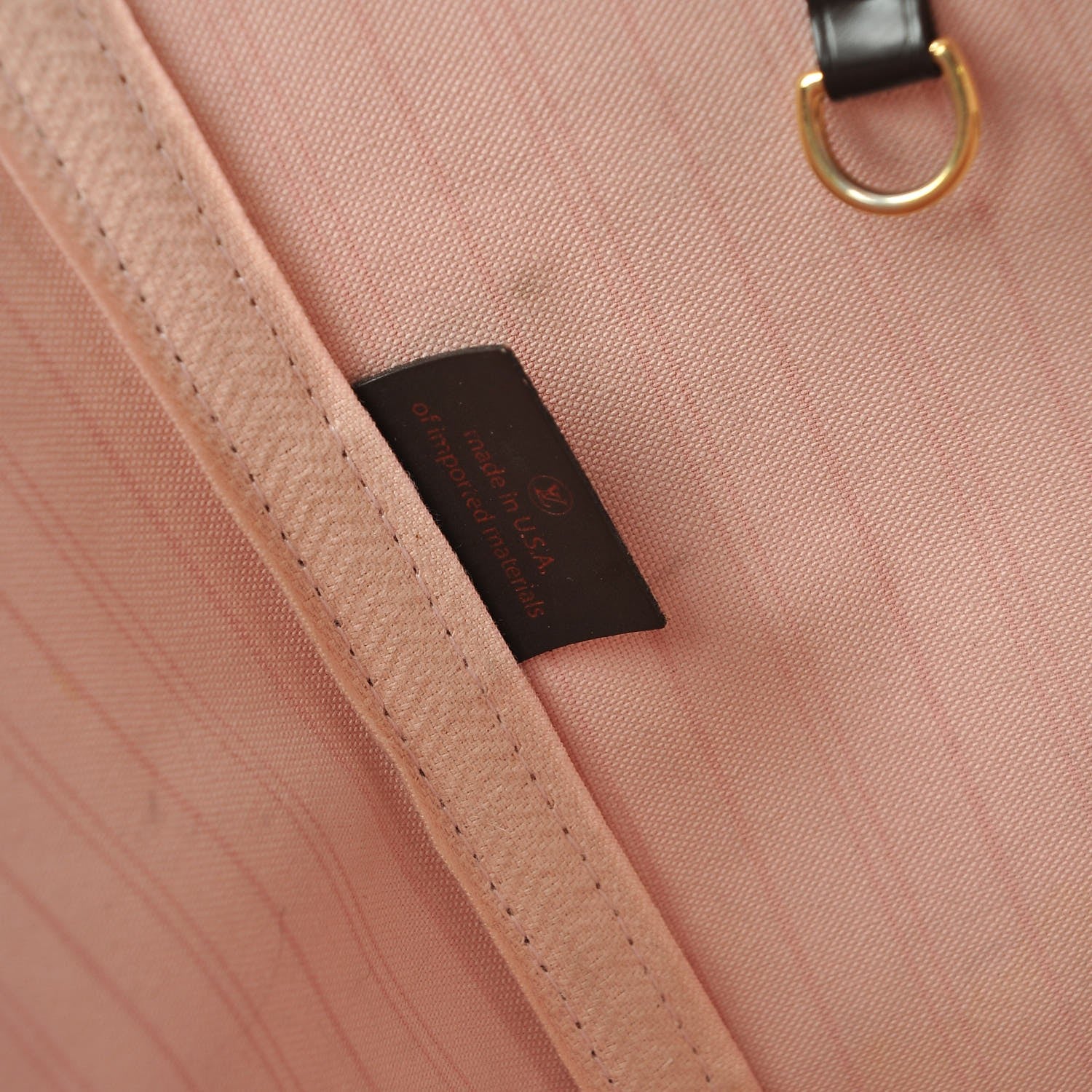 Louis Vuitton Damier Ebene Neo Neverfull MM Rose Ballerine 7 of 18