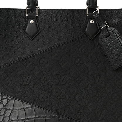 Louis Vuitton Ostrich Crocodile Empreinte Monogram Grand Sac 8 of 14