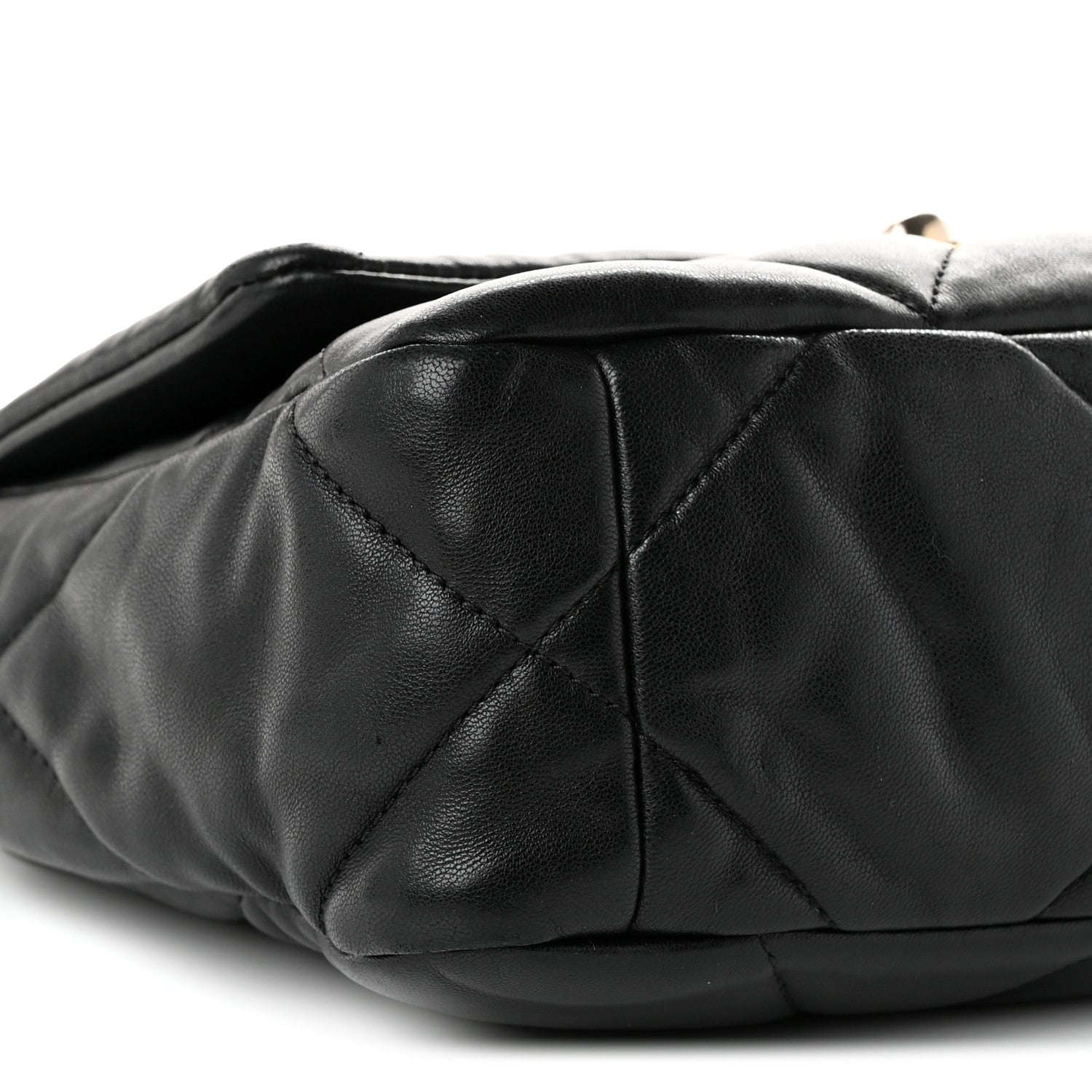 Chanel Lambskin Quilted Medium Chanel 19 Flap Black 8 of 10