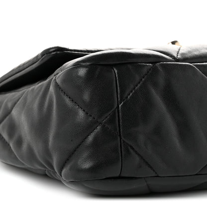 Chanel Lambskin Quilted Medium Chanel 19 Flap Black 8 of 10