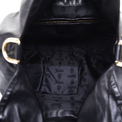 Gucci Calfskin Medium Hysteria Hobo Black 6 of 10