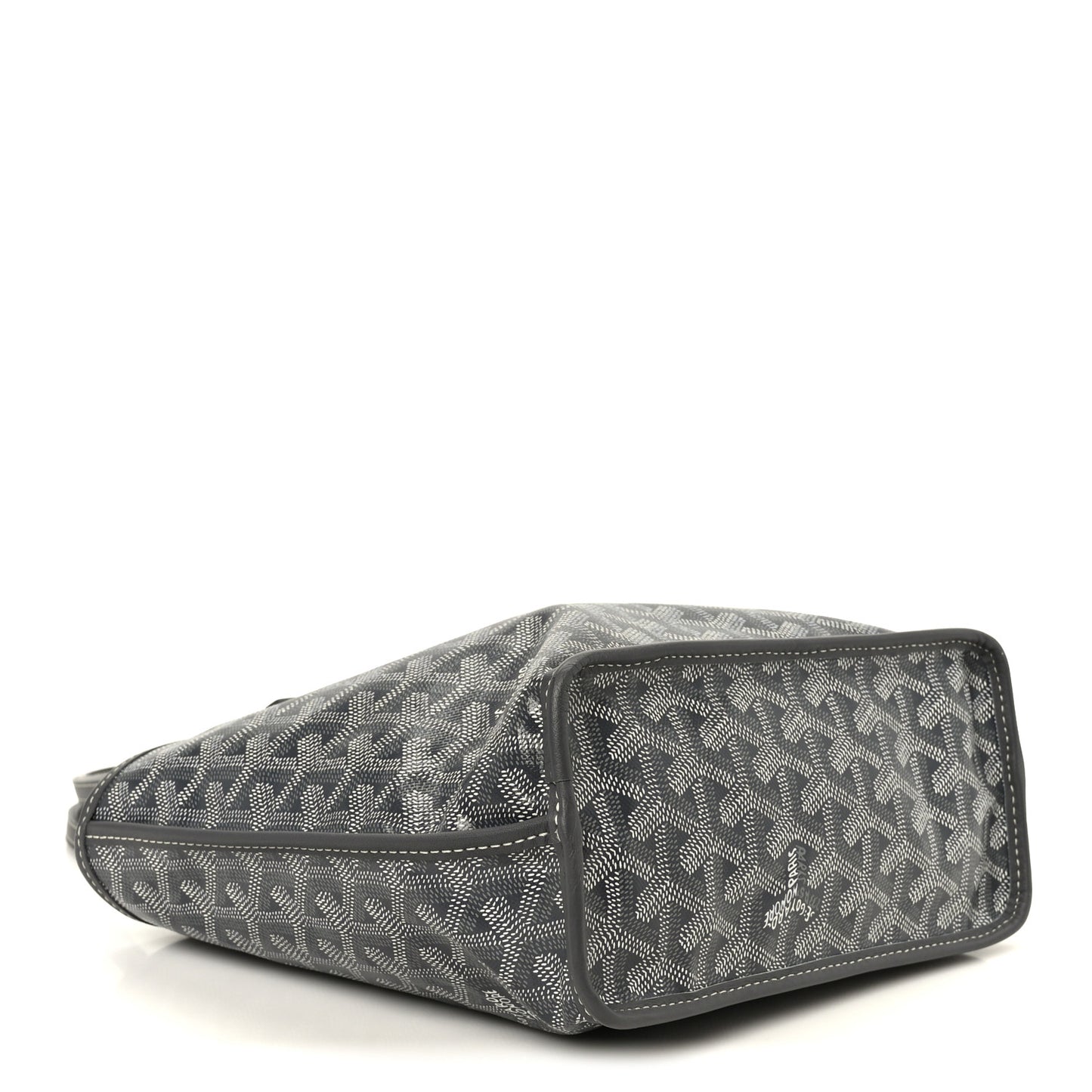Goyardine Reversible Mini Anjou Grey