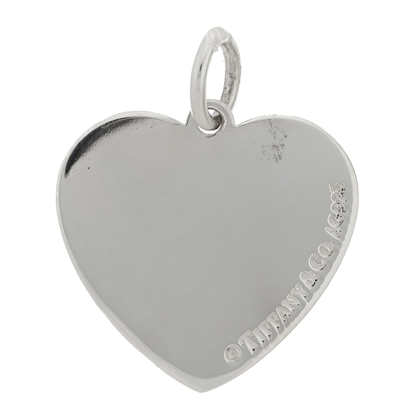 Sterling Silver Beaded Mom Heart Tag Charm