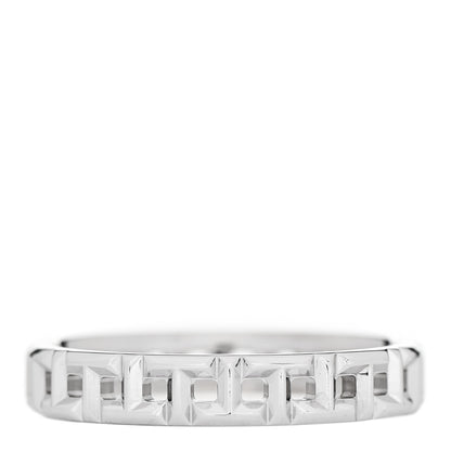 Tiffany 18K White Gold T True Narrow Band Ring 52 6 3 of 4