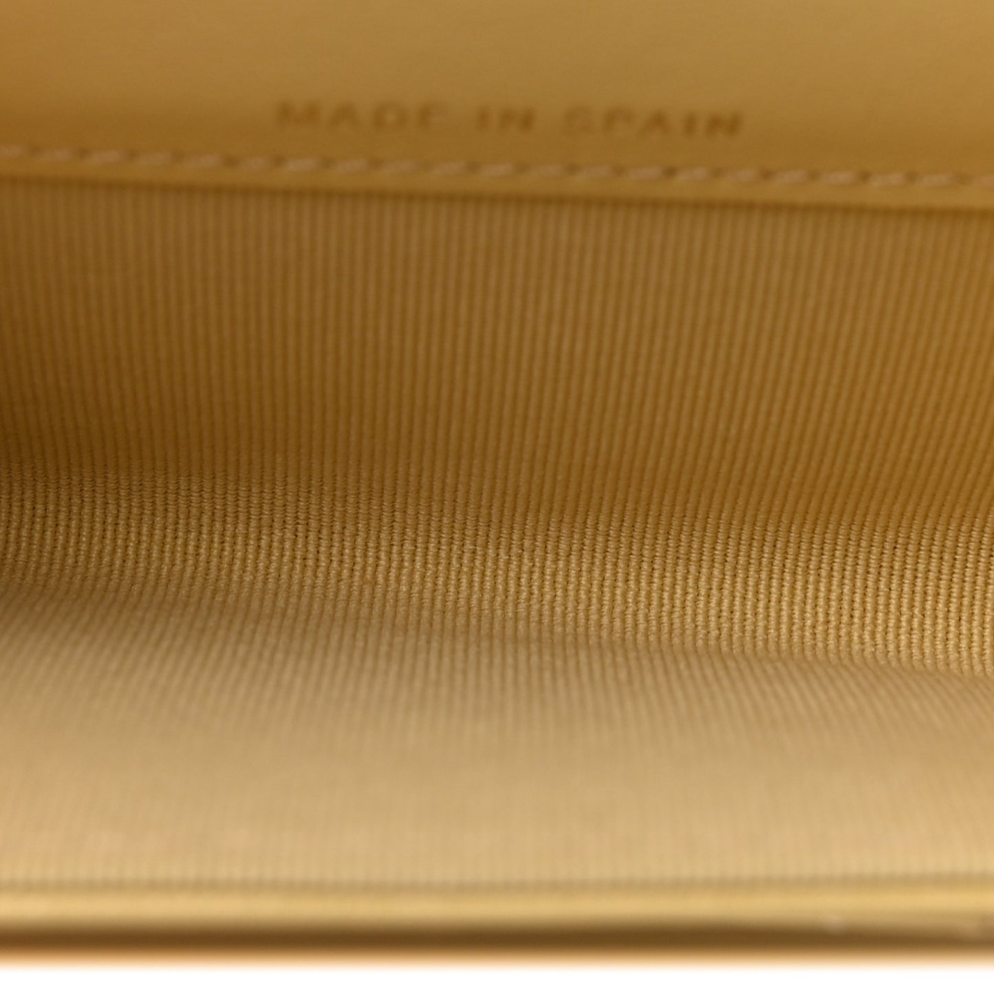 Lambskin Quilted Chanel 19 Flap Card Holder Yellow
