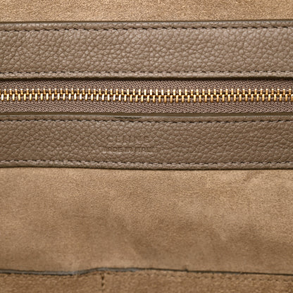Celine Soft Grained Calfskin Small Belt Cabas Phantom Taupe 6 of 15