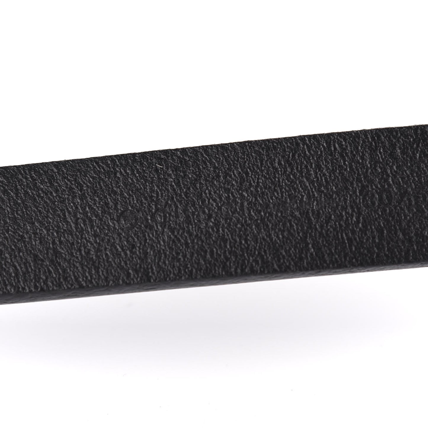 Calfskin Horsebit Buckle Belt 95 38 Black