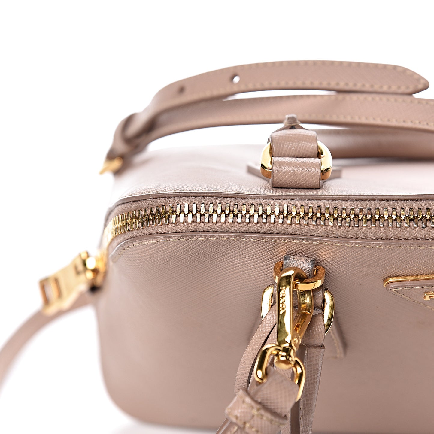Saffiano Lux Small Promenade Tote Cammeo