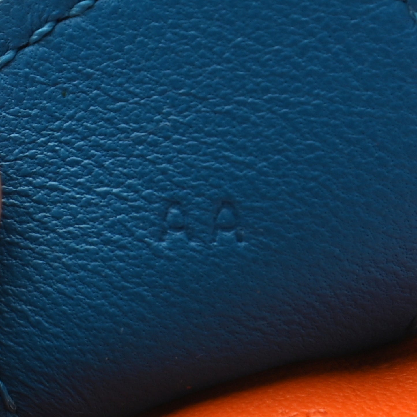 Milo Lambskin Grigri Rodeo Horse Bag Charm MM Orange Bleu Zanzibar Rose Azalee