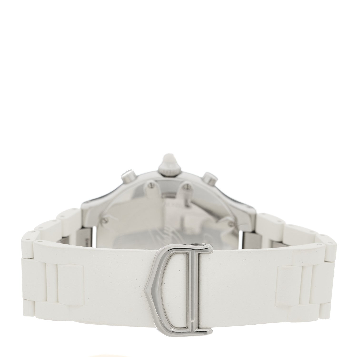 Cartier Stainless Steel Rubber 38mm Must 21 Chronoscaph Quartz Watch 3 of 5