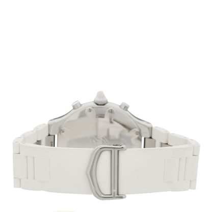 Cartier Stainless Steel Rubber 38mm Must 21 Chronoscaph Quartz Watch 3 of 5