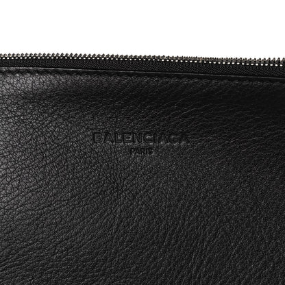 Balenciaga Veau Baltimore Double Sided Small Everyday Tote Rouge Vermeil Black 10 of 16