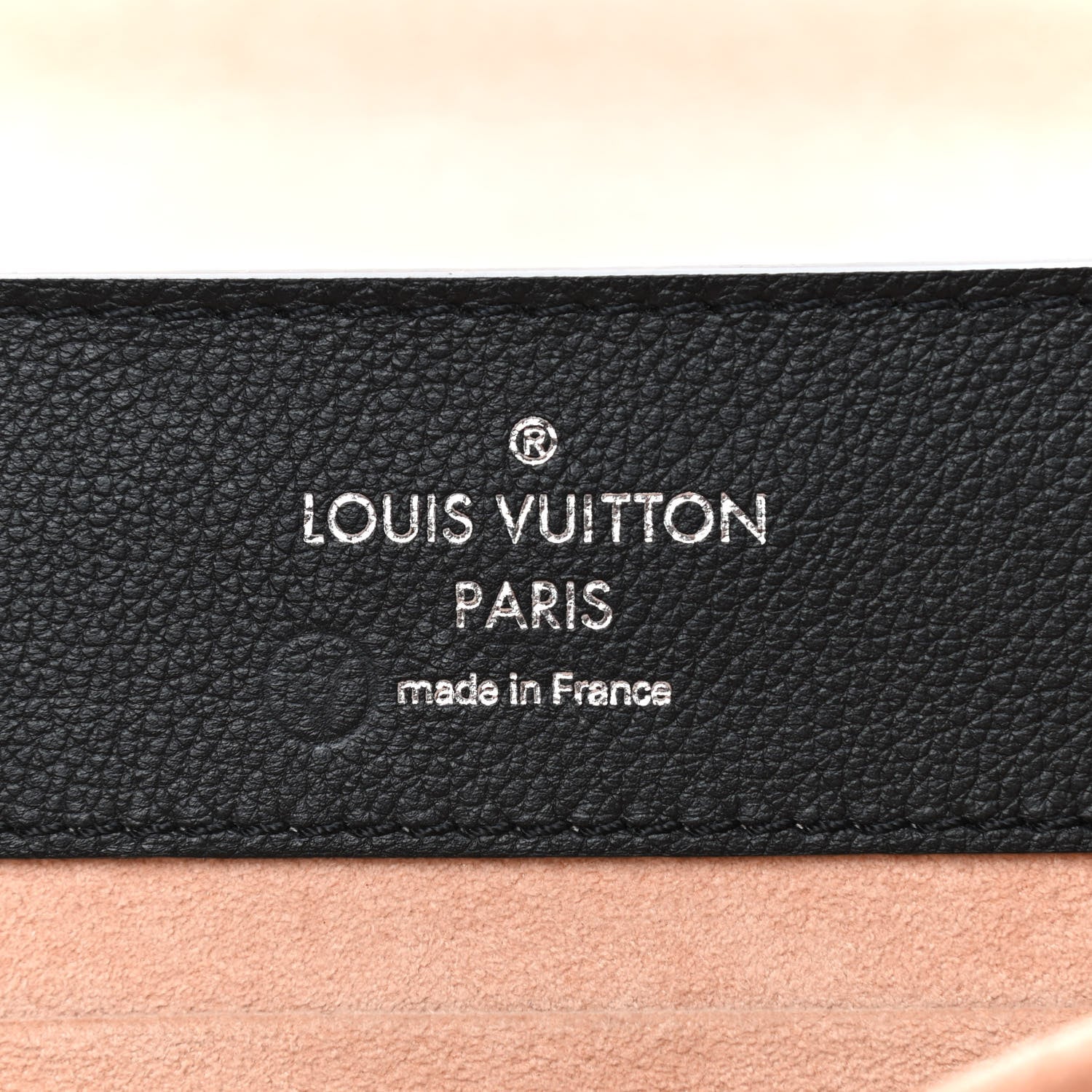 Louis Vuitton Calfskin Lockme Ever BB Black 6 of 9