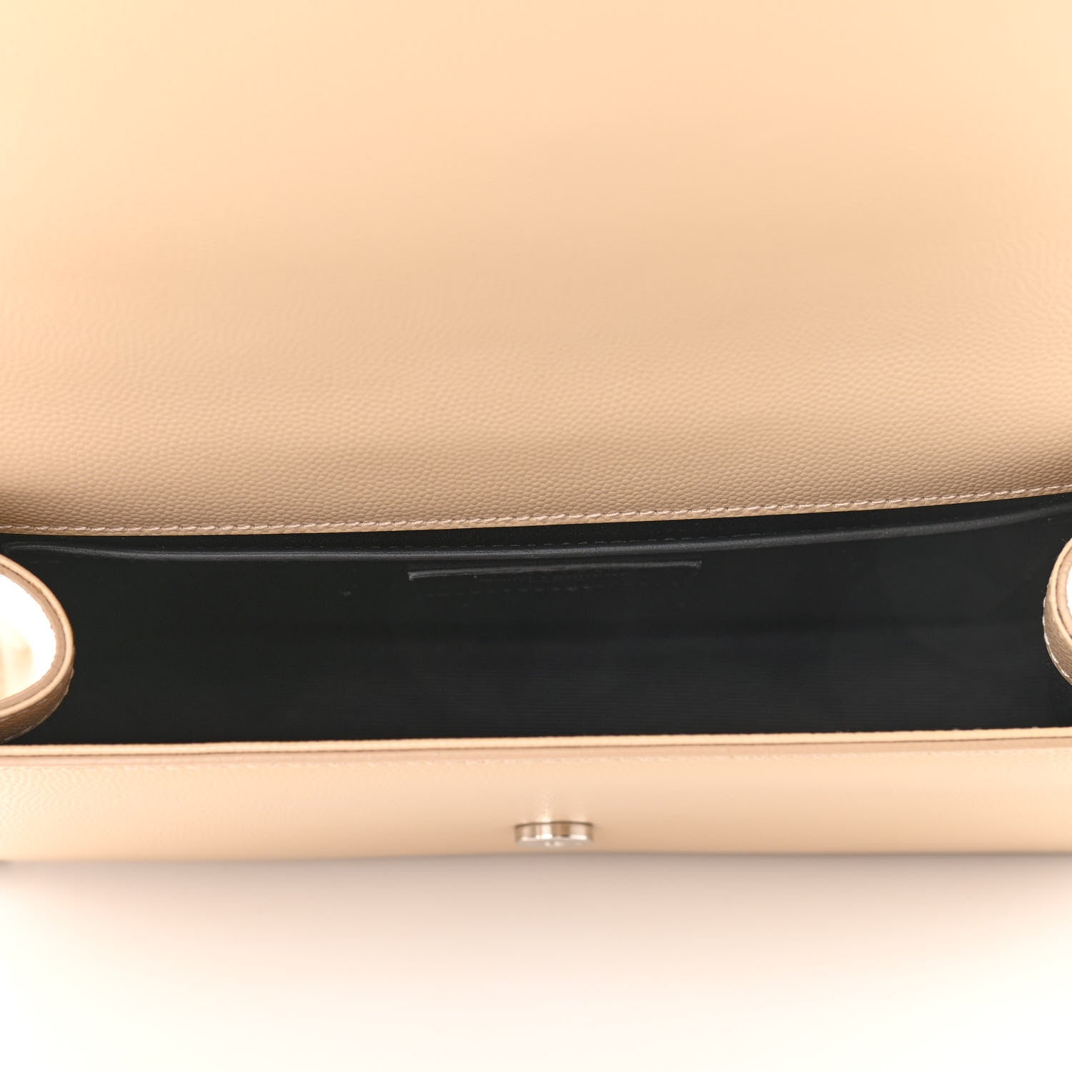 Saint Laurent Grain De Poudre Medium Monogram Kate Satchel Nude Powder 5 of 11