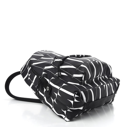 Valentino Garavani Nylon VLTN Times Backpack Black White 3 of 8