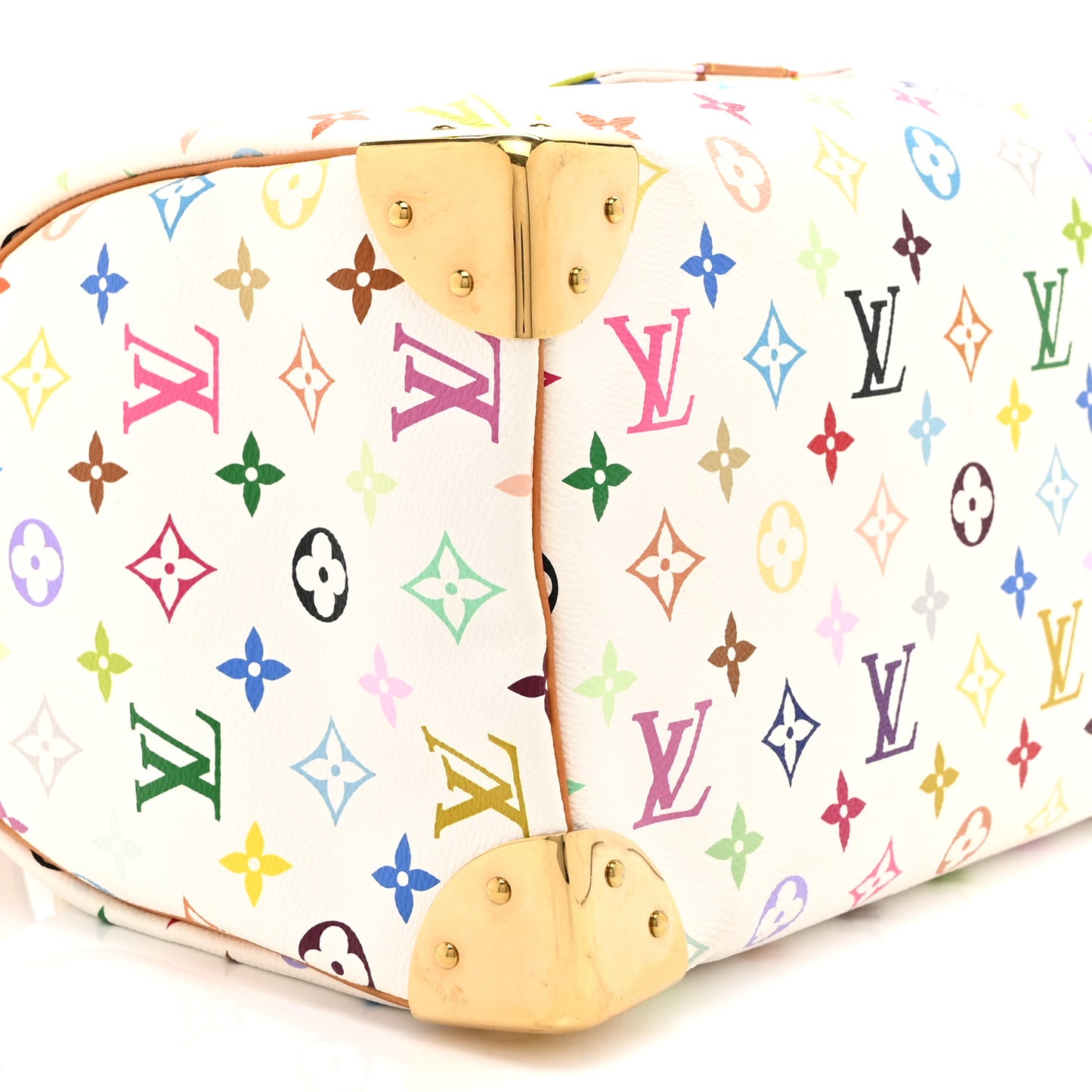 Monogram Multicolor Speedy 30 White