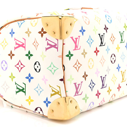 Louis Vuitton Monogram Multicolor Speedy 30 White 17 of 19