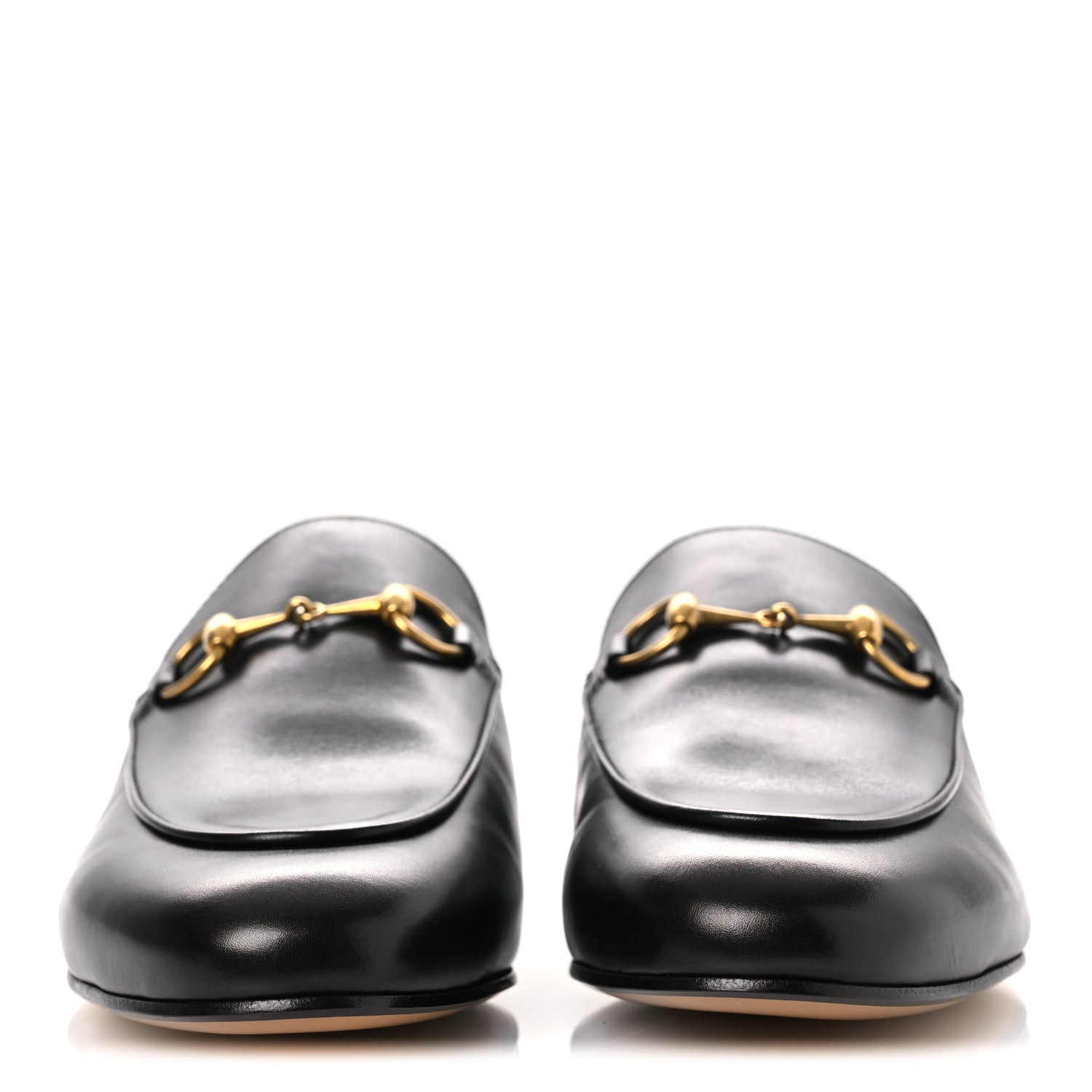 Gucci Calfskin Womens Princetown Slippers 37 Black 3 of 13
